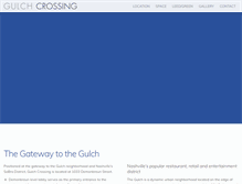 Tablet Screenshot of gulchcrossing.com